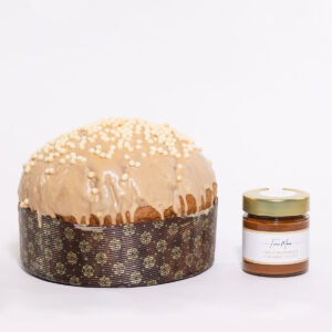 Panettone al Caramello con crema al caramello salato